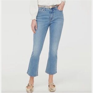 J. Crew Mid-Rise Flare Crop Jeans size 29P